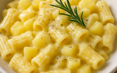 Pasta Provolone Pizzighettone e patate