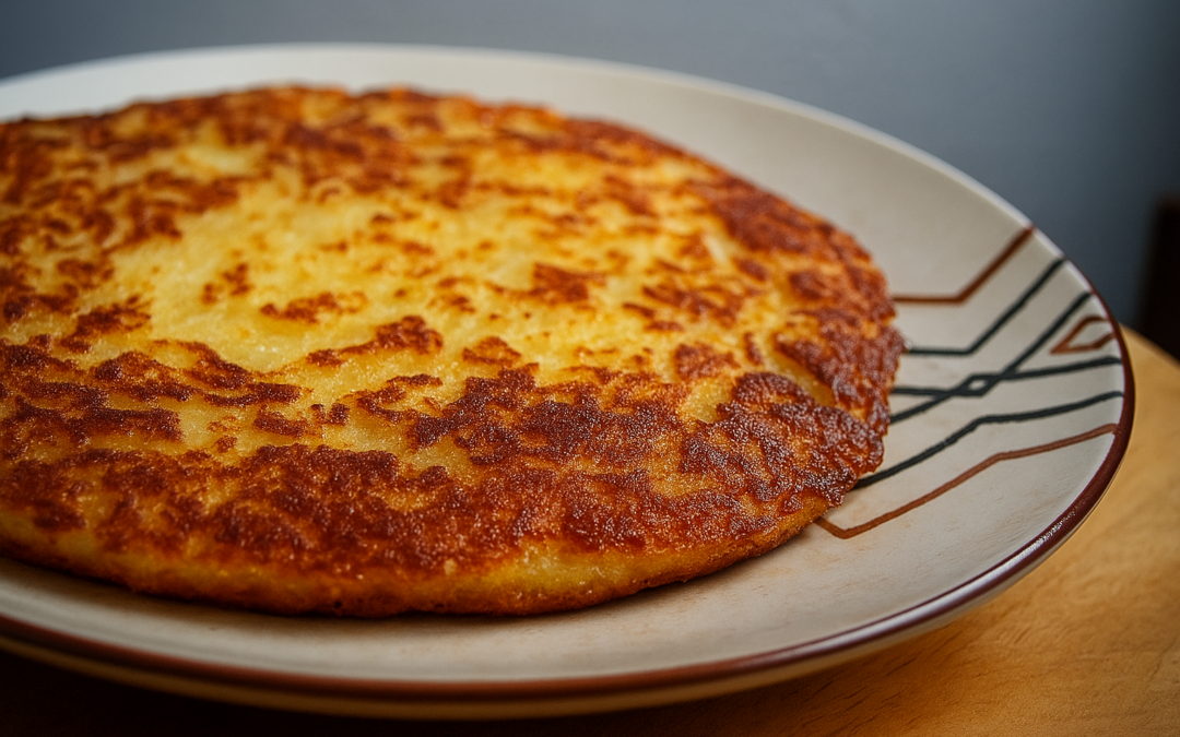 Rösti di provolone affumicato e patate